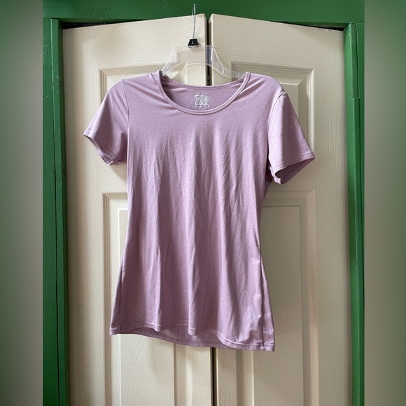32 Degrees Cool Heathered Purple Top - Picture 1 of 5